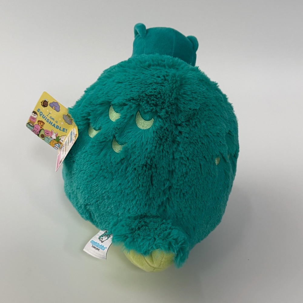 Squishable Mini T-Rex II Green Plush Dinosaur New with Tags - Picture 3 of 8